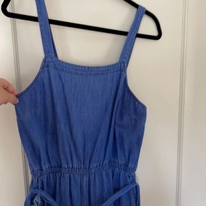 Old navy chambray women’s wide leg jumpsuit